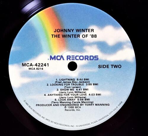 Johnny Winter [조니 윈터] – The Winter Of &#039;88 ㅡ 중고 수입 오리지널 아날로그 LP