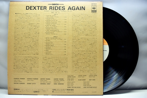 Dexter Gordon [덱스터 고든] – Dexter Rides Again - 중고 수입 오리지널 아날로그 LP