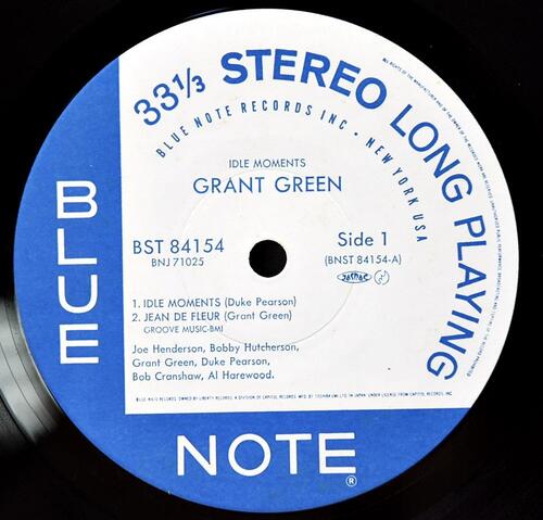 Grant Green [그랜트 그린] - Idle Moments - 중고 수입 오리지널 아날로그 LP