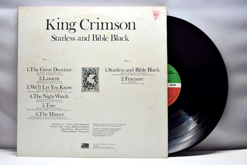 King Crimson [킹 크림슨] – Starless And Bible Black ㅡ 중고 수입 오리지널 아날로그 LP