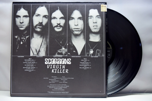 Scorpions [스콜피온스] - Virgin Killer (USA Pressing) ㅡ 중고 수입 오리지널 아날로그 LP