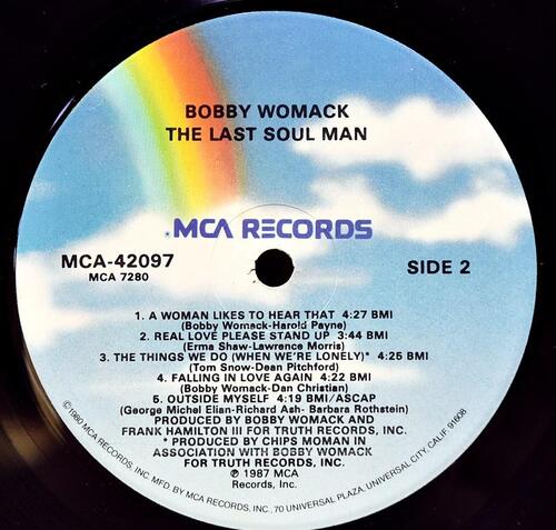 Bobby Womack [보비 워맥] – The Last Soul Man - 중고 수입 오리지널 아날로그 LP