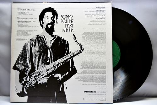 Sonny Rollins [소니 롤린스] - Next Album - 중고 수입 오리지널 아날로그 LP