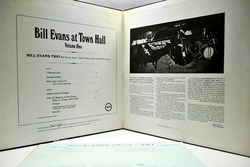 The Bill Evans Trio [빌 에반스] – Bill Evans At Town Hall (Volume One) - 중고 수입 오리지널 아날로그 LP