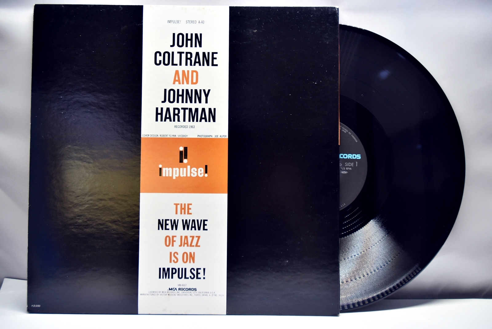 John Coltrane And Johnny Hartman [존 콜트레인, 조니 하트만] ‎- John Coltrane And Johnny Hartman - 중고 수입 오리지널 아날로그 LP