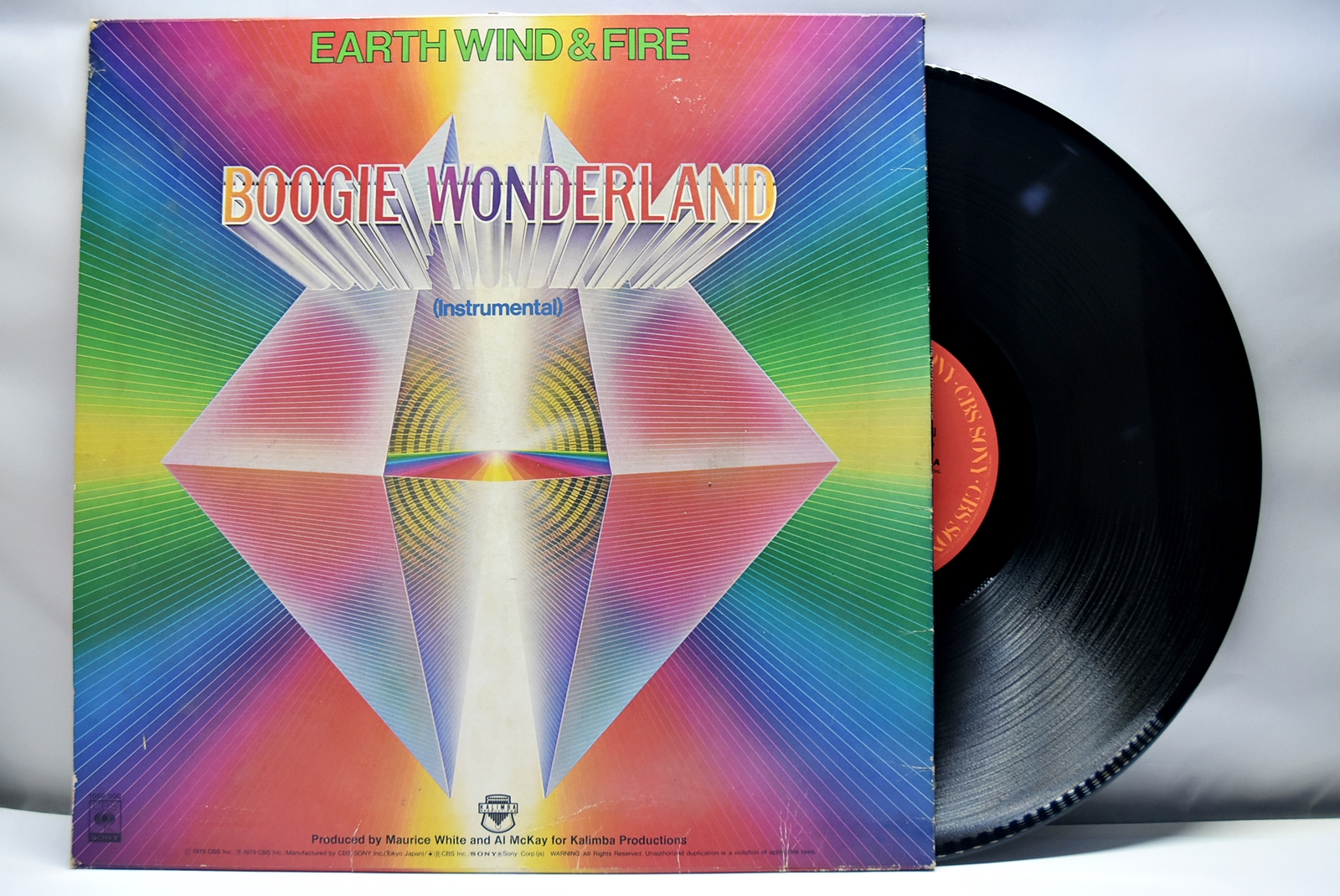 Earth, Wind &amp; Fire [어스 윈드 앤드 파이어] - Boogie Wonderland ㅡ 중고 수입 오리지널 아날로그 LP