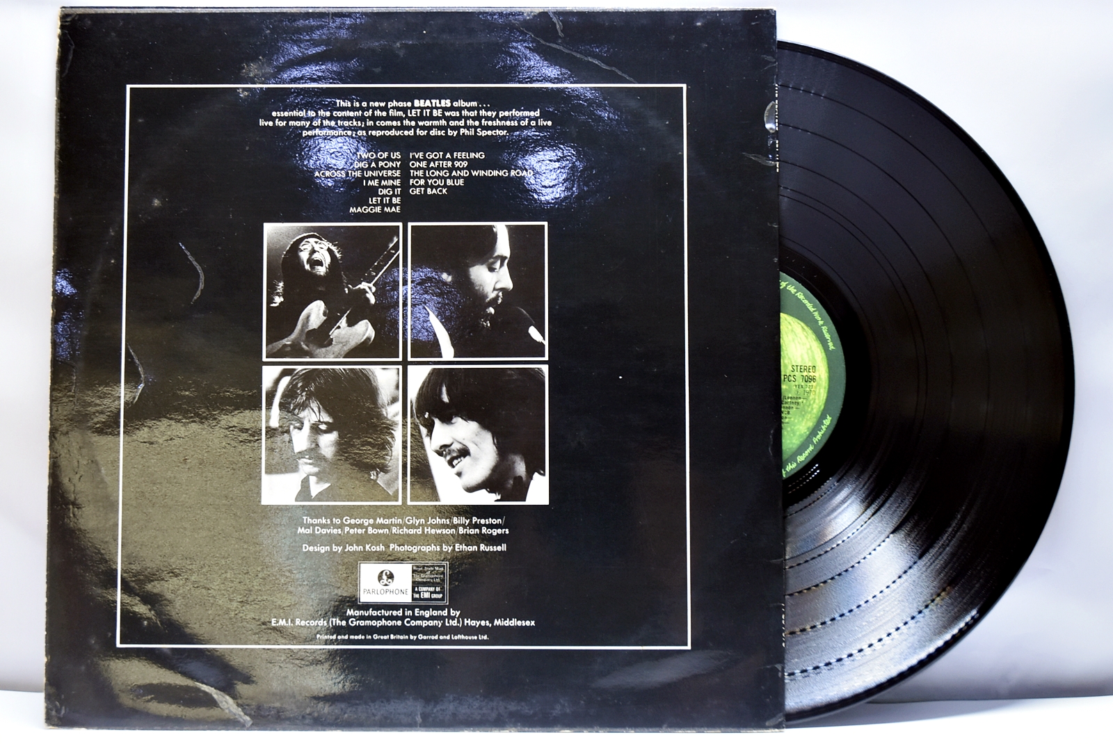 The Beatles [비틀즈] ‎– Let It Be (UK Pressing) - 중고 수입 오리지널 아날로그 LP