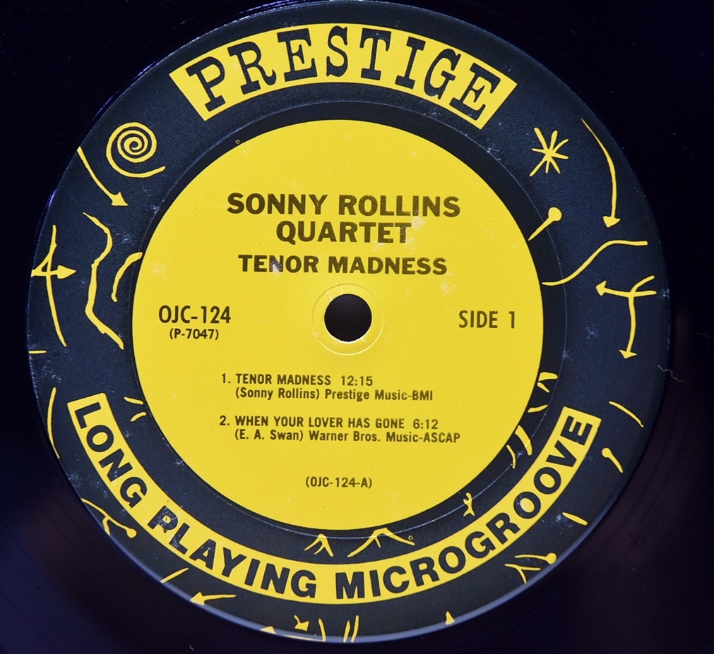 Sonny Rollins Quartet [소니 롤린스] – Tenor Madness - 중고 수입 오리지널 아날로그 LP