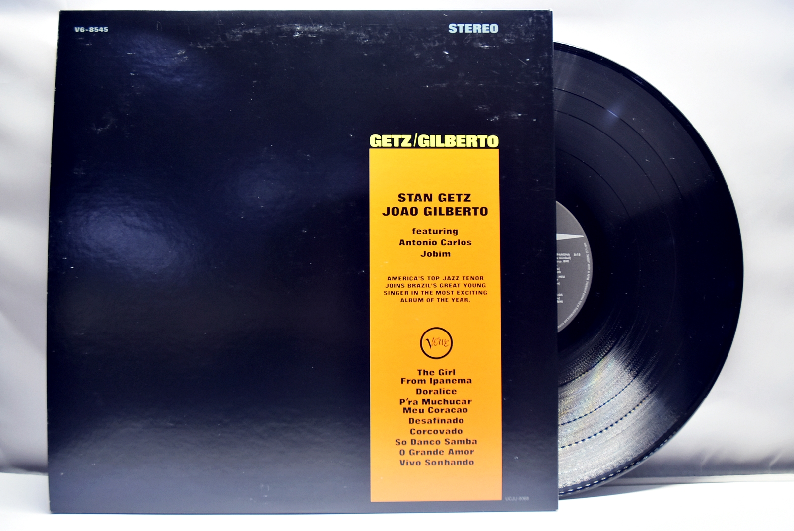 Stan Getz, João Gilberto Featuring Antonio Carlos Jobim [스탄 게츠, 주앙 질베르토, 안토니오 카를로스 조빔] – Getz / Gilberto (명반 100선 시리즈 / 200Gram Remastered) - 중고 수입 오리지널 아날로그 LP