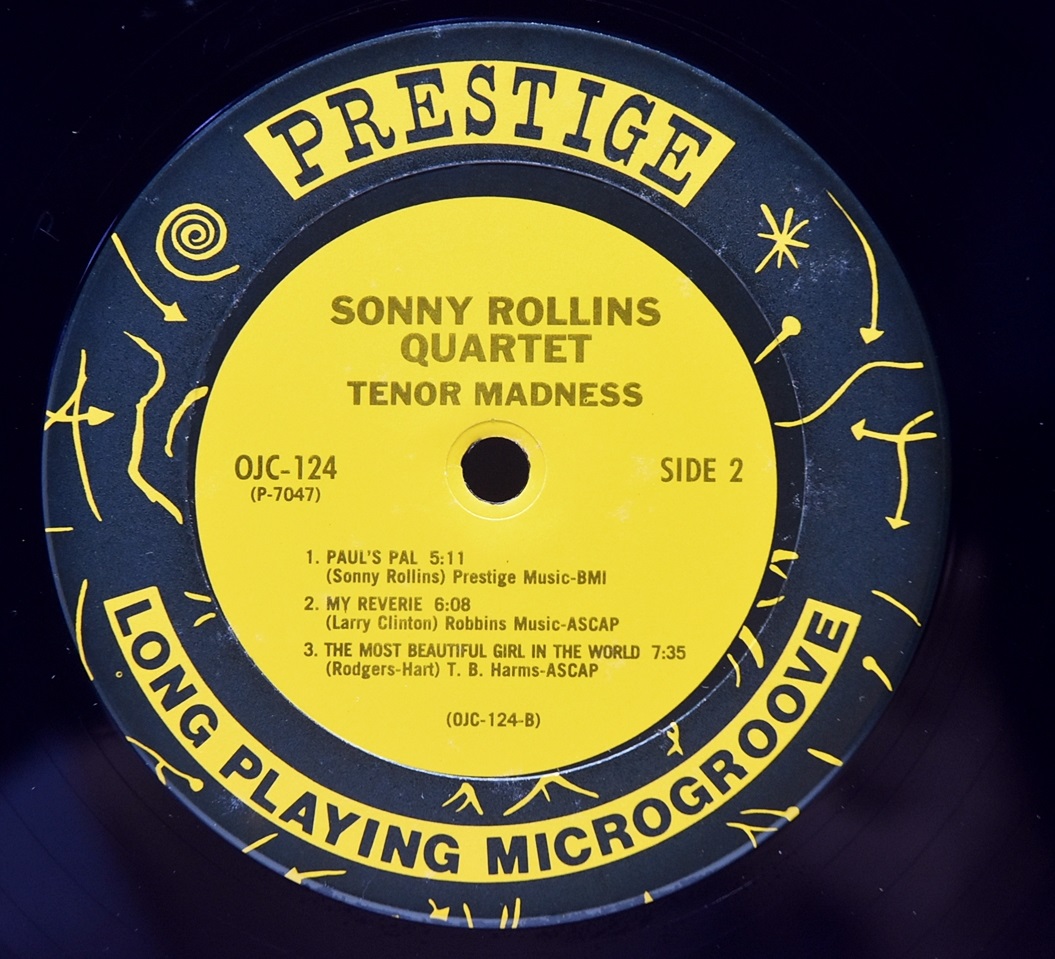 Sonny Rollins Quartet [소니 롤린스] – Tenor Madness - 중고 수입 오리지널 아날로그 LP