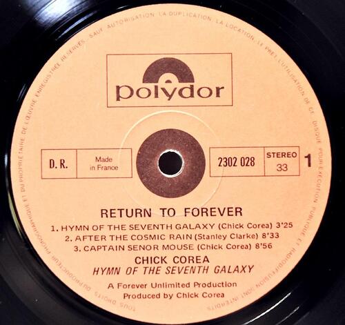 Return To Forever Featuring Chick Corea [리턴 투 포에버 , 칙 코리아] – Hymn Of The Seventh Galaxy - 중고 수입 오리지널 아날로그 LP