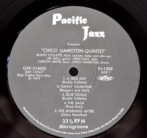 Chico Hamilton Quintet [치코 해밀턴] - Chico Hamilton Quintet - 중고 수입 오리지널 아날로그 LP