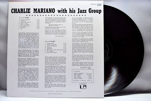 Charlie Mariano [찰리 마리아노] – Charlie Mariano With HIs Jazz Group - 중고 수입 오리지널 아날로그 LP