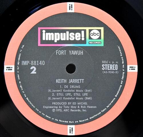 Keith Jarrett [키스 자렛] – Fort Yawuh - 중고 수입 오리지널 아날로그 LP