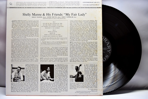 Shelly Manne &amp; His Friends [셸리 맨] ‎- Modern Jazz Performances Of Songs From My Fair Lady - 중고 수입 오리지널 아날로그 LP