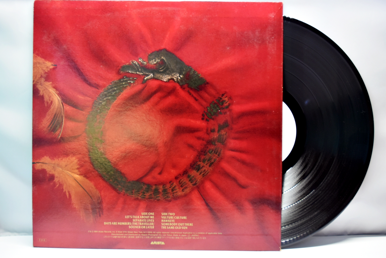 The Alan Parsons Project [알란 파슨스 프로젝트] - Vulture Culture (Promo) - 중고 수입 오리지널 아날로그 LP
