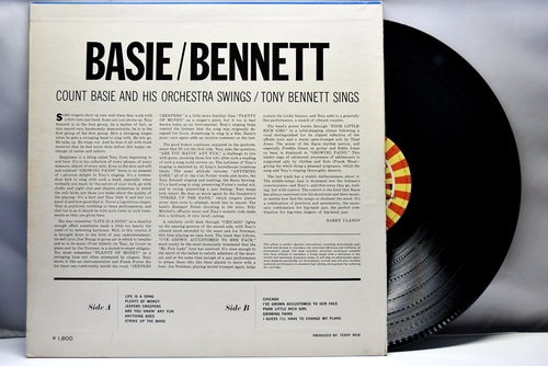 Tony Bennett, Count Basie [토니 베넷, 카운트 베이시] - Count Basie Swings, Tony Bennett Sings - 중고 수입 오리지널 아날로그 LP