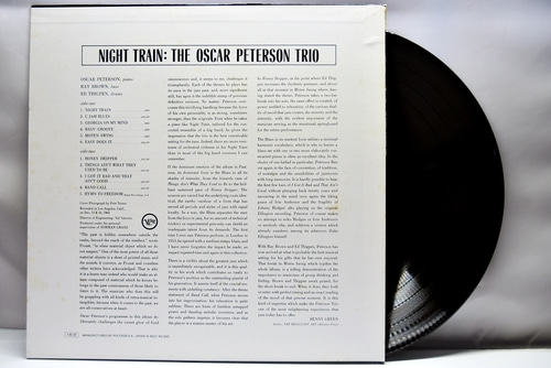 Oscar Peterson trio [오스카 피터슨] - Night Train - 중고 수입 오리지널 아날로그 LP