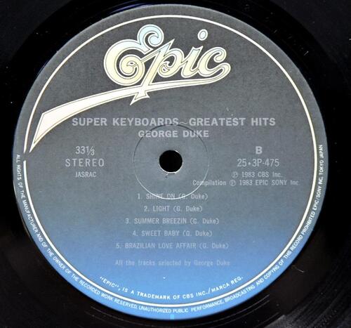 George Duke [조지 듀크] – Super Keyboards - Greatest Hits - 중고 수입 오리지널 아날로그 LP