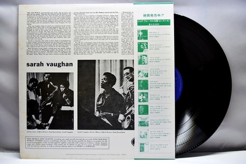 Sarah Vaughan [세라 본] - Sarah Vaughan - 중고 수입 오리지널 아날로그 LP