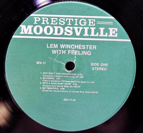 Lem Winchester [렘 윈체스터] – With Feeling - 중고 수입 오리지널 아날로그 LP