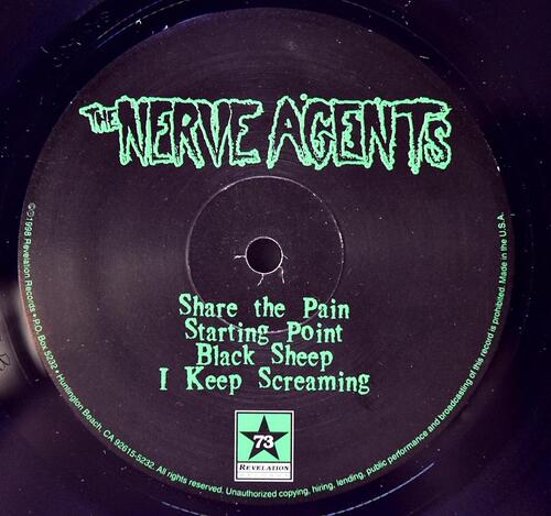 The Nerve Agents [너브 에이전트] - The Nerve Agents ㅡ 중고 수입 오리지널 아날로그 LP