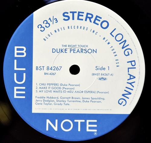 Duke Pearson [듀크 피어슨] – The Right Touch - 중고 수입 오리지널 아날로그 LP