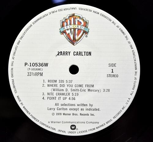 Larry Carlton [래리 칼튼] - Larry Carlton - 중고 수입 오리지널 아날로그 LP