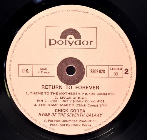 Return To Forever Featuring Chick Corea [리턴 투 포에버 , 칙 코리아] – Hymn Of The Seventh Galaxy - 중고 수입 오리지널 아날로그 LP