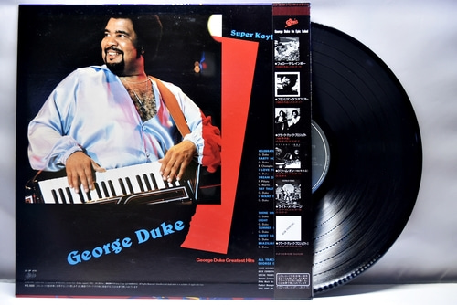 George Duke [조지 듀크] – Super Keyboards - Greatest Hits - 중고 수입 오리지널 아날로그 LP