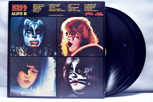 Kiss [키스] – Alive II ㅡ 중고 수입 오리지널 아날로그 2LP