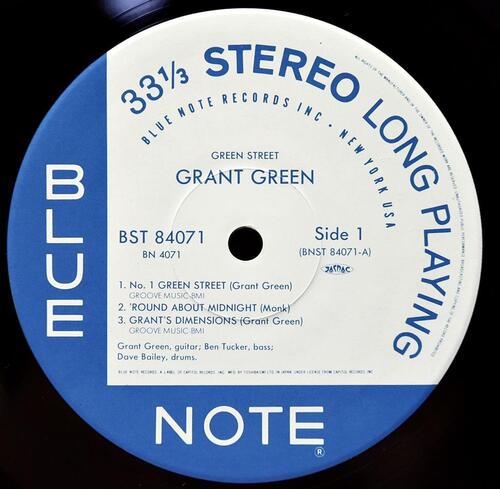 Grant Green [그랜트 그린] - Green Street - 중고 수입 오리지널 아날로그 LP