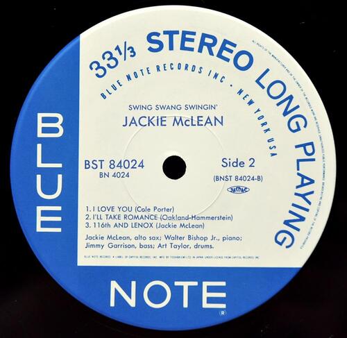 Jackie McLean [재키 맥린]‎ - Swing Swang Swingin&#039; - 중고 수입 오리지널 아날로그 LP