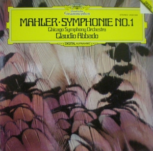 Mahler - Symphony No.1 - Claudio Abbado 중고 수입 오리지널 아날로그 LP