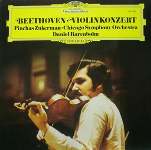 Beethoven - Violin Concerts - Zukerman/Barenboim 중고 수입 오리지널 아날로그 LP