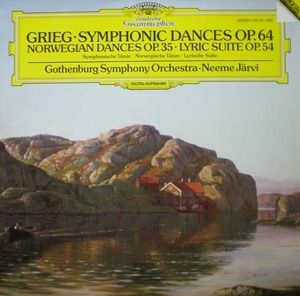 Grieg-Symphonic Dances 외-Jarvi 중고 수입 오리지널 아날로그 LP