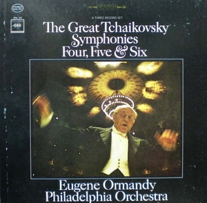 Tchaikovsky-Symphony No.4,5,6- Eugene Ormandy (3LP Box) 중고 수입 오리지널 아날로그 LP