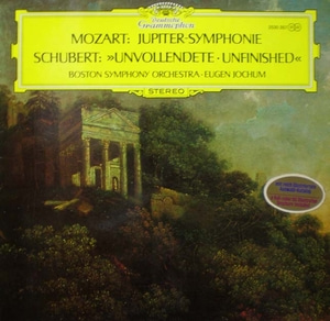 Mozart/Schubert- Symphony No.41/No.8- Jochum 중고 수입 오리지널 아날로그 LP