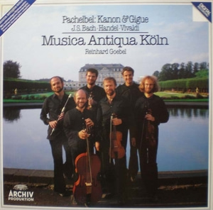 Pachelbel/Vivaldi/Bach 외-Canon/La Folia/Overture No.2 외- Goebel 중고 수입 오리지널 아날로그 LP