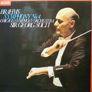 Brahms- Symphony No.4- Solti 중고 수입 오리지널 아날로그 LP