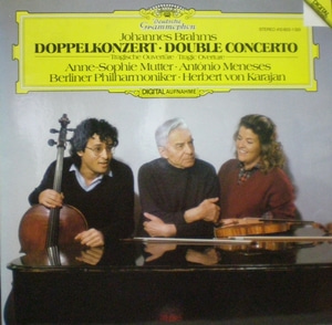 Brahms - Double Concerto 外 - Anne-Sophie Mutter/Antonio Meneses 중고 수입 오리지널 아날로그 LP