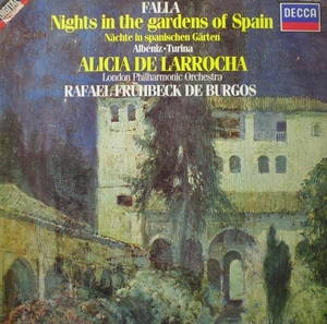 Falla/Albeniz/Turina-Nights in the Cardens of Spain 외-Larrocha 중고 수입 오리지널 아날로그 LP