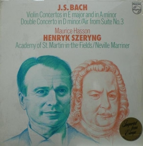 Bach- Violin Concerto- Hasson/Szeryng 중고 수입 오리지널 아날로그 LP