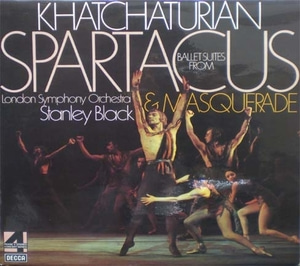 Khatchaturian- Spartacus/Masquerade - Stanley Black 중고 수입 오리지널 아날로그 LP