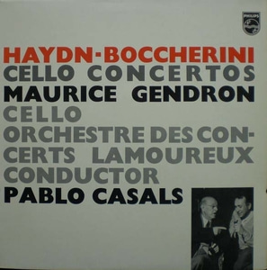 Haydn/Boccherini- Cello Concertos- Gendron/Casals 중고 수입 오리지널 아날로그 LP