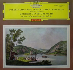 Schumann- Symphony No.3/Mafred Overture- Kubelik 중고 수입 오리지널 아날로그 LP