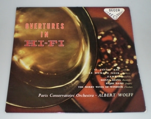 Overtures in Hi-Fi - Albert Wolff