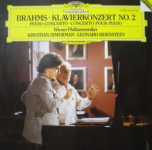 Brahms- Piano Concerto No.2- Zimerman/Bernstein 중고 수입 오리지널 아날로그 LP