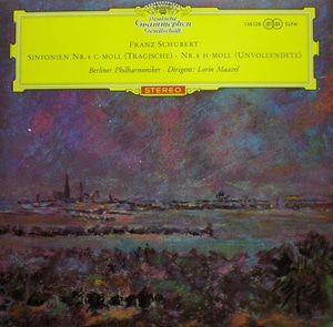 Schubert-Symphony No.8 &amp; 4-Maazel 중고 수입 오리지널 아날로그 LP