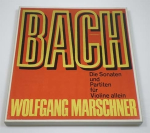 Bach- Complete Sonatas and Partitas for Solo Violin - Wolfgang Marschner (3LP Box)